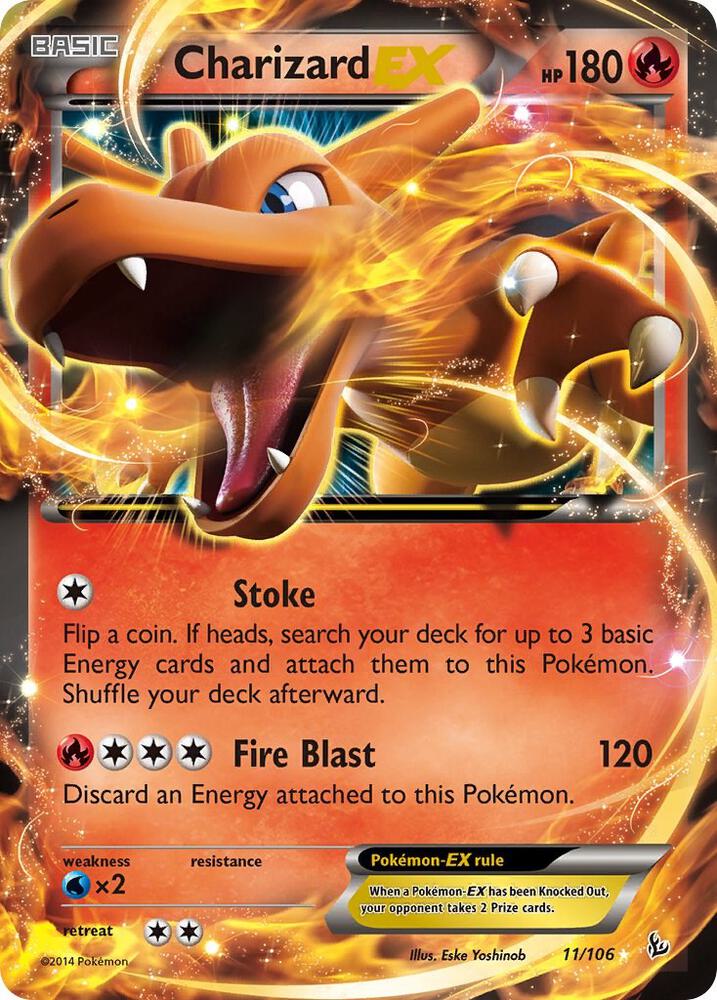 Charizard EX (11) - XY - Flashfire (FLF)mp