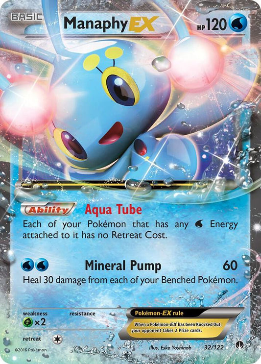 Manaphy EX - XY - BREAKpoint (BKP)