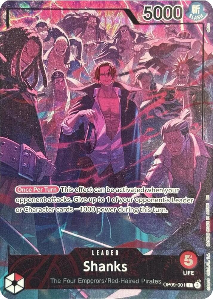Shanks (English Version 2nd Anniversary Set) - One Piece Promotion Cards (OP-PR)
