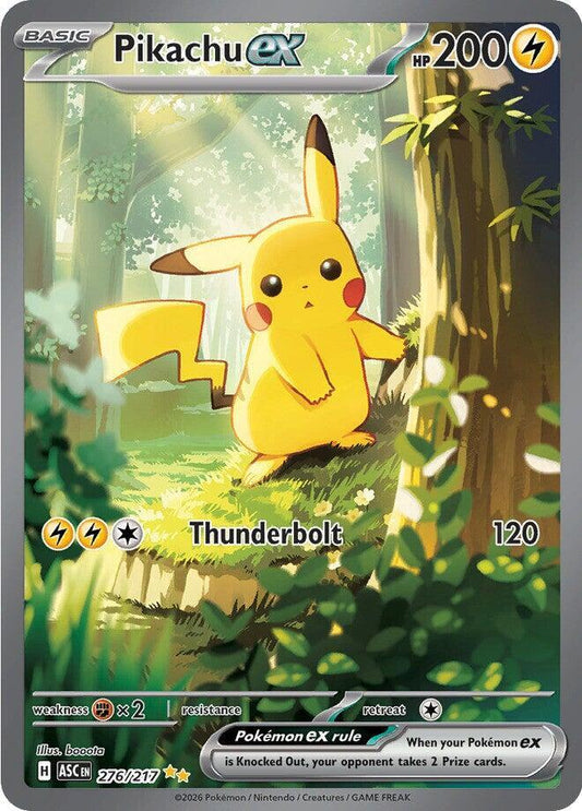 Pikachu ex - 276/217 - ME: Ascended Heroes (ASC) ME: Ascended Heroes
