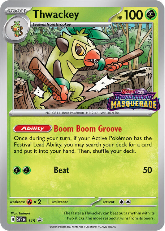 Thwackey - 115 - SV: Scarlet & Violet Promo Cards (SVP)spñ