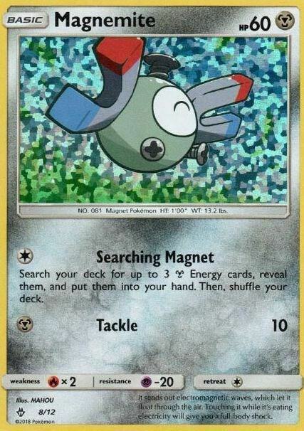 Magnemite - 8/12 - Promociones de McDonald's 2018 (M18)