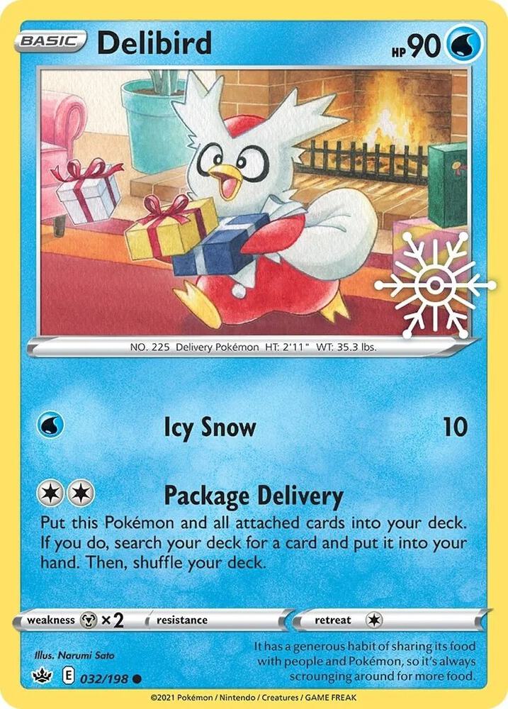 Delibird - 032/198 (Holiday Calendar) - Miscellaneous Cards & Products (MCAP)