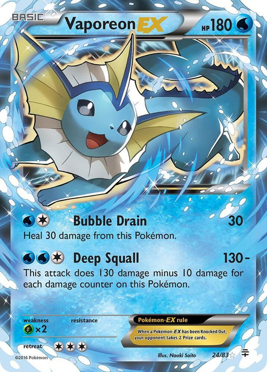 Vaporeon EX - Generations (GEN)