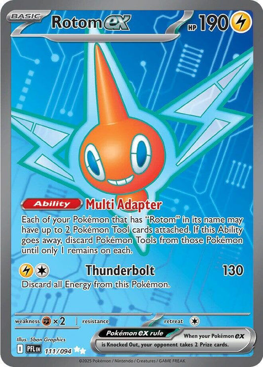 Rotom ex - 111/094 - ME02: Llamas fantasmales (PFL)