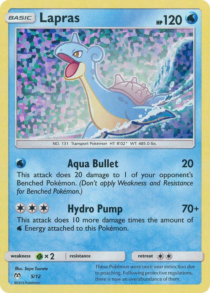 Lapras - 5/12 - McDonald's Promos 2019 (M19) Español