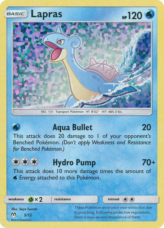 Lapras - 5/12 - McDonald's Promos 2019 (M19) Español