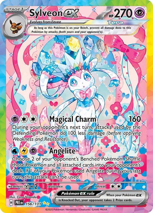 Sylveon ex - 156/131 - SV: Prismatic Evolutions (PRE