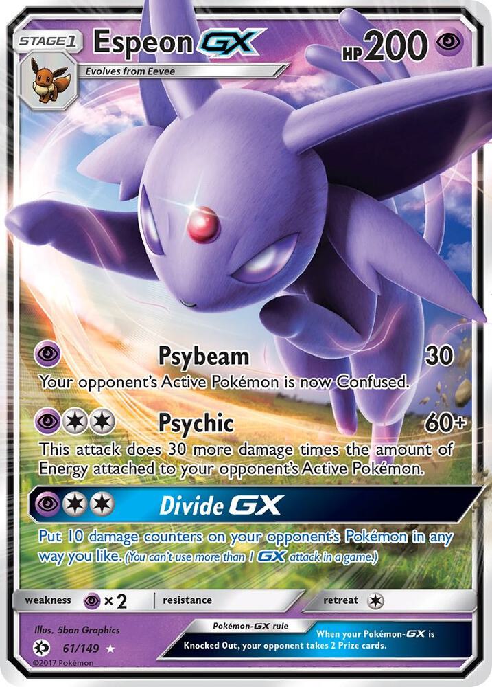 Espeon GX - SM Base Set (SM01)