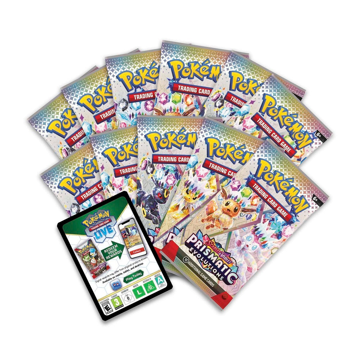 Scarlet & Violet-Prismatic Evolutions Elite Trainer Box eevee