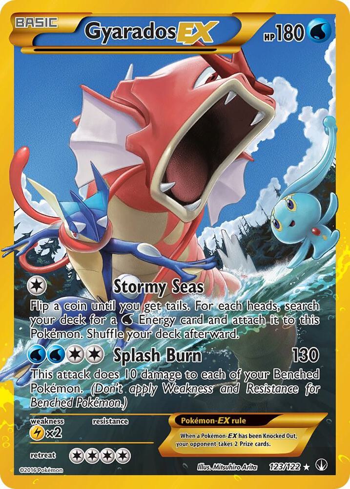 Gyarados EX (Secret) - XY - BREAKpoint (BKP) LP