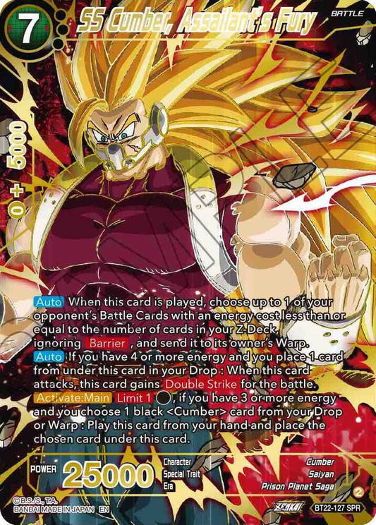 SS Cumber, Assailant's Fury (SPR) - Critical Blow (BT22)
Critical Blow