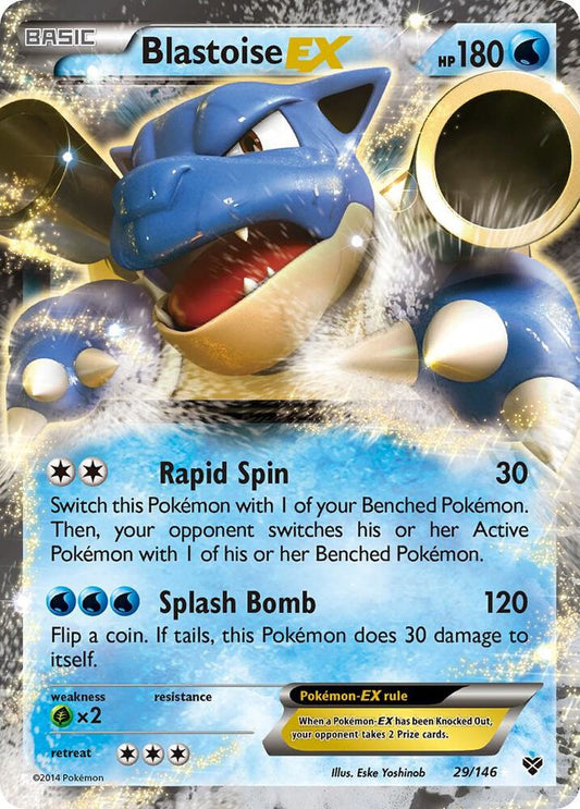 Blastoise EX - XY Base Set (XY