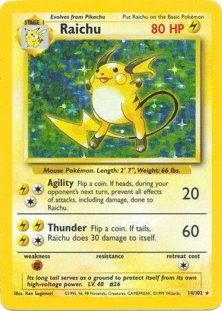 Raichu - Base Set (BS)damach