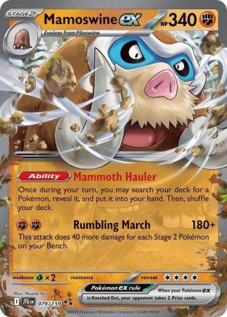 Mamoswine ex - 079/159 - Ultra Rare español