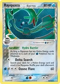 Rayquaza - 016/110 (Delta Species) - Holon Phantoms (HP) MP