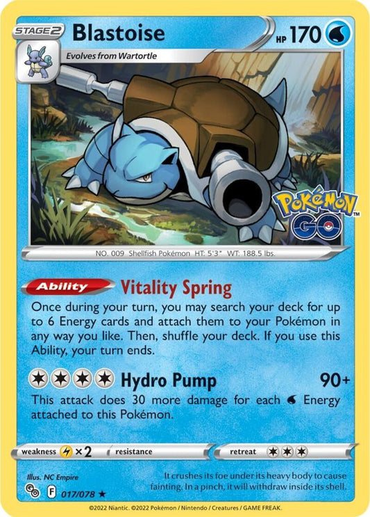 Blastoise - Pokemon GO (PGO)holo