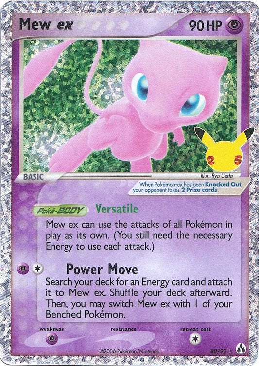 Mew ex - Celebrations: Classic Collection (CCC) Esp