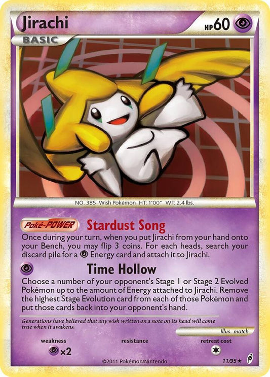 Jirachi - Call of Legends (CL) holo LP