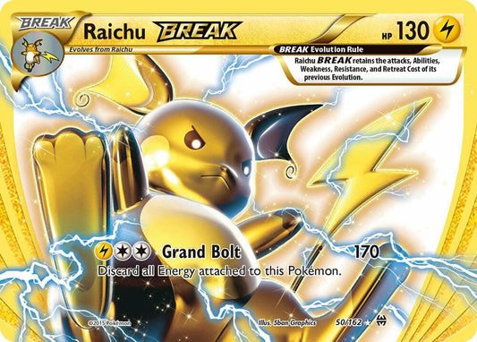 Raichu BREAK - XY - BREAKthrough (BKT)