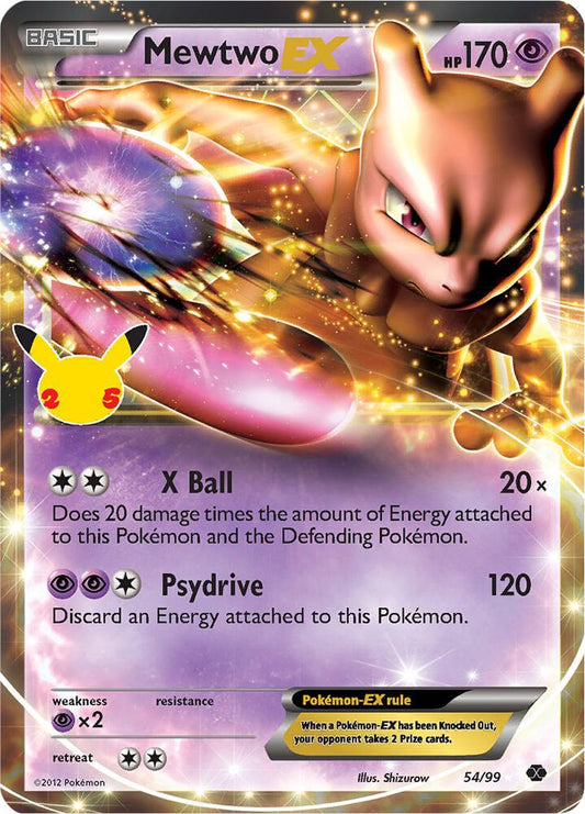 Mewtwo EX - Celebrations: Classic Collection (CCC)(español)