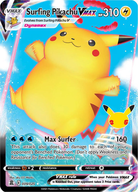 Surfing Pikachu VMAX - Celebrations (CLB)(español)