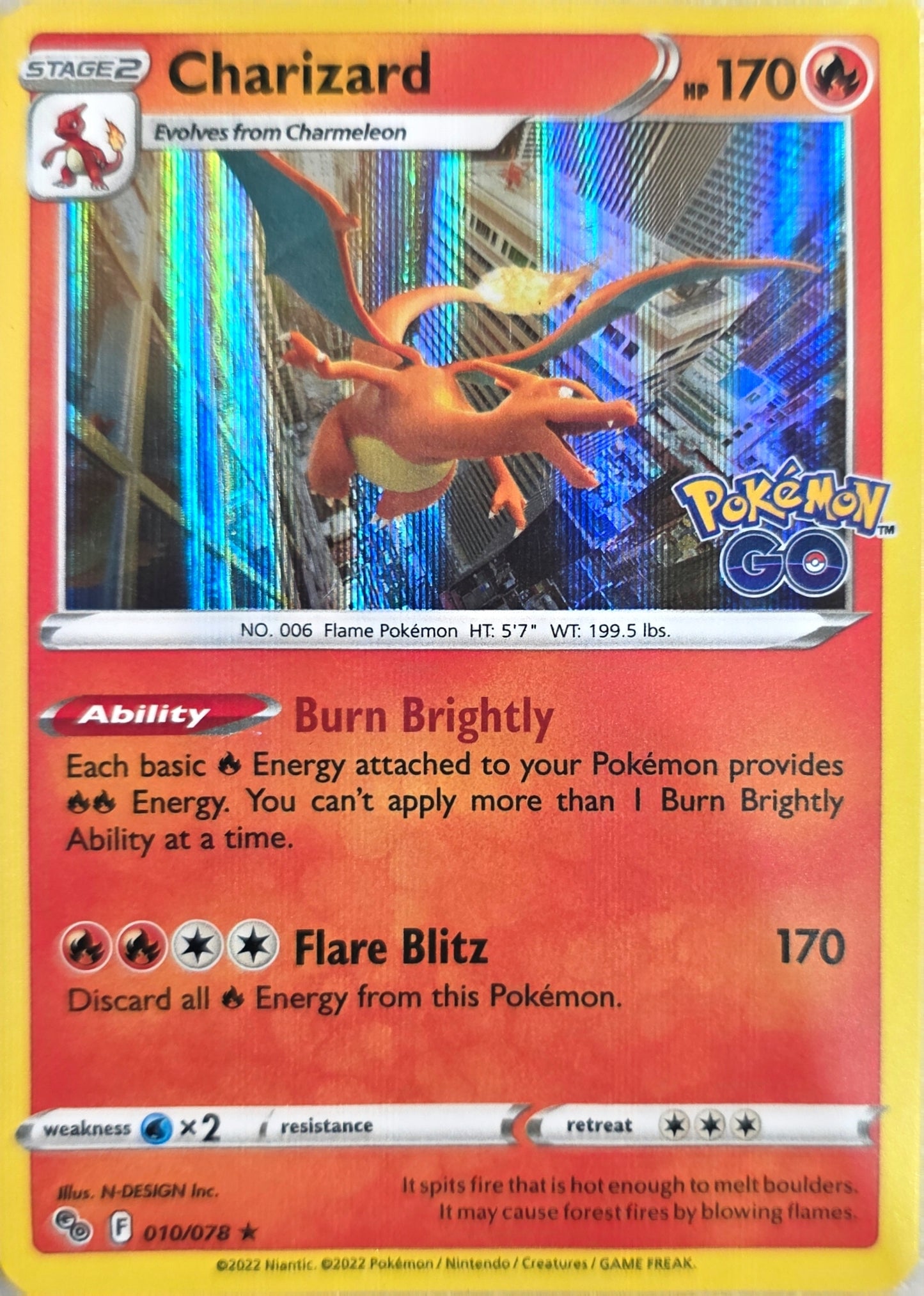 Charizard - Pokemon GO (PGO)
Pokemon GO
