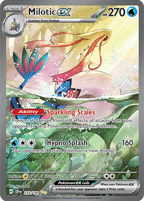 Milotic ex - 237/191 - SV08: Surging Sparks (SSP)
SV08: Surging Sparks