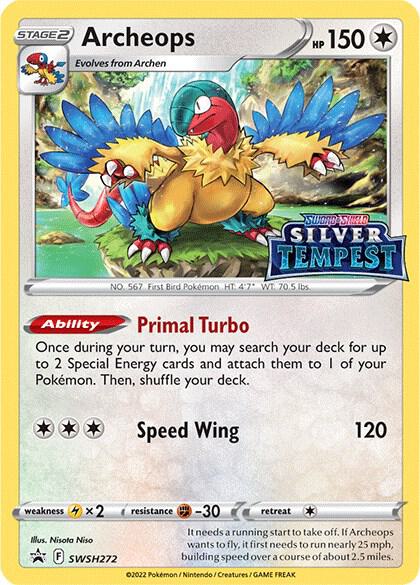Archeops - SWSH272 (Prerelease) - SWSH: Sword & Shield Promo Cards (SWSD)
