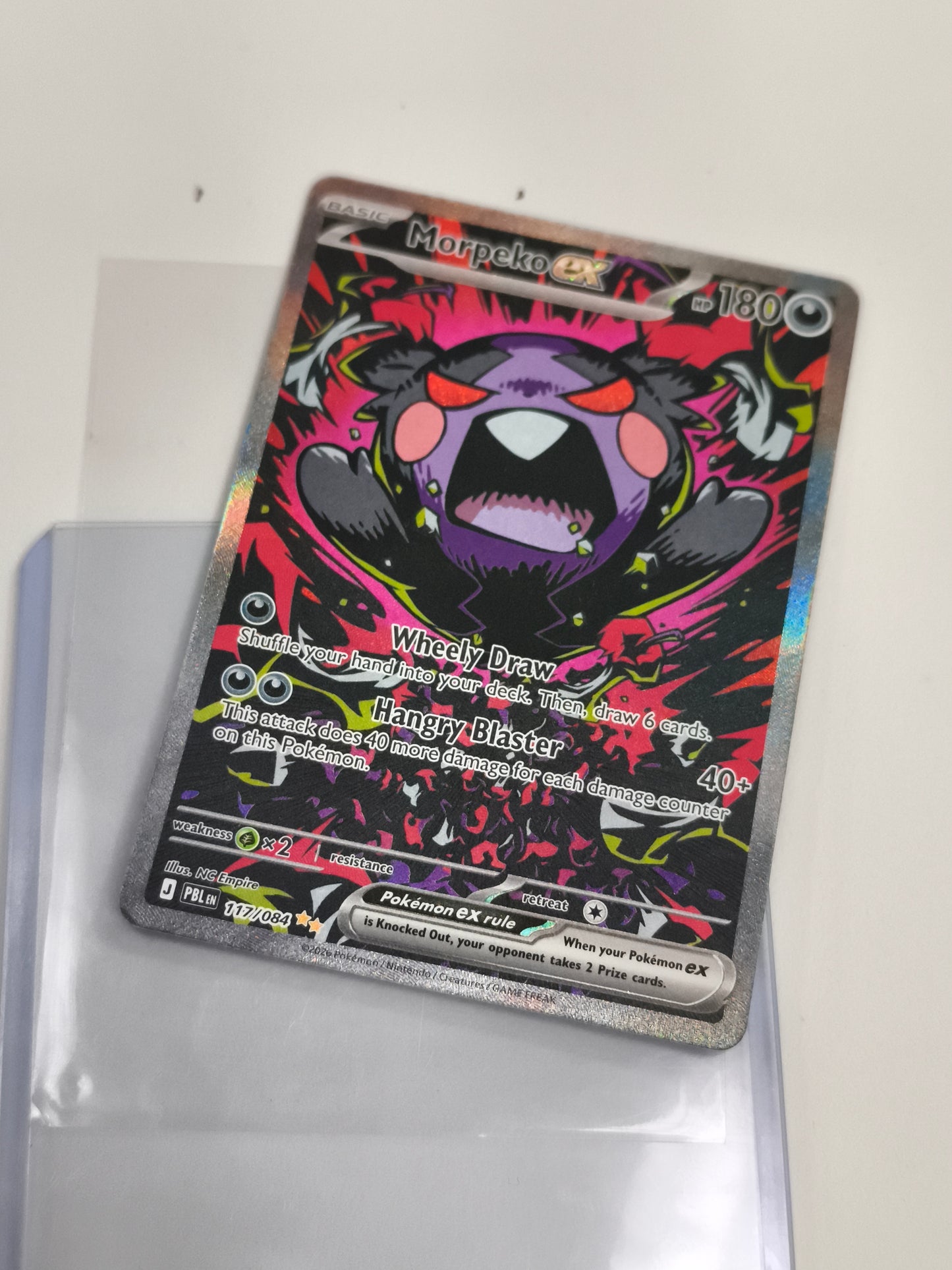 Morpeko ex - 117/084 - ME05: Pitch Black (PBL)