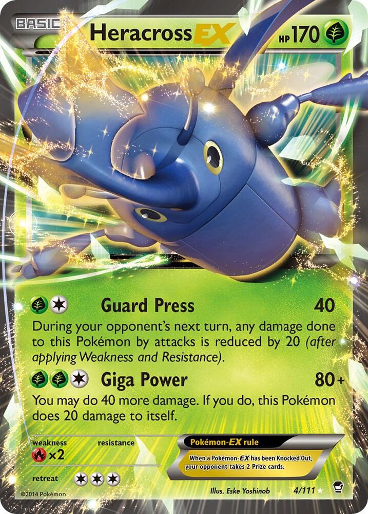 Heracross EX - XY - Furious Fists (FFI)
XY - Furious Fists