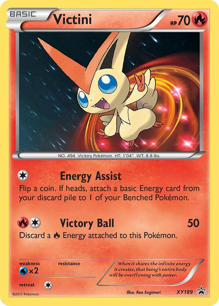 Victini - XY189 - XY Promos (PR)
XY Promos Holo
