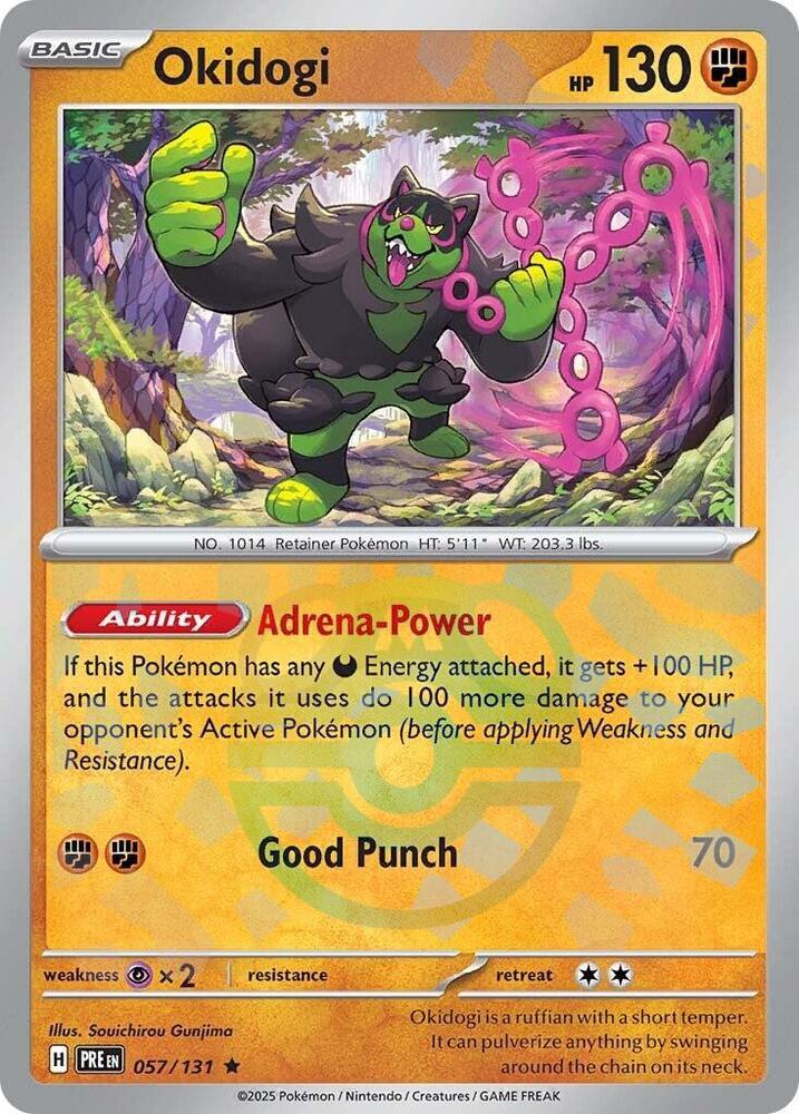 Okidogi (Master Ball Pattern) - SV: Prismatic Evolutions (PRE)español