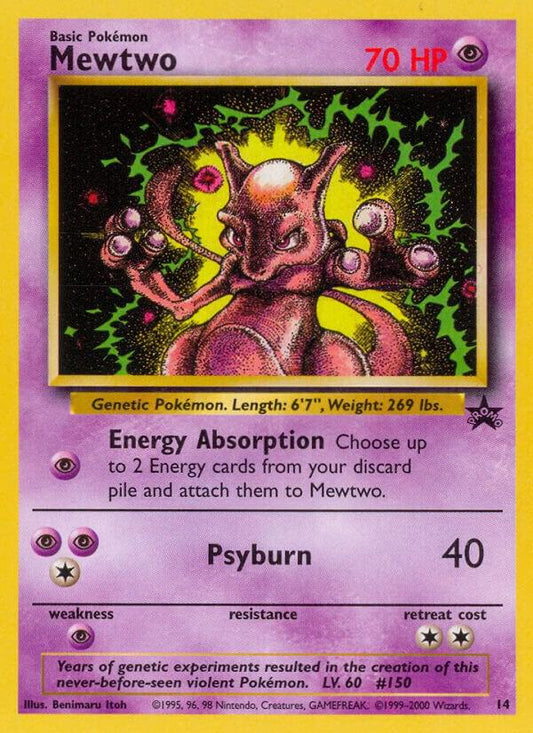 Mewtwo (14) - WoTC Promo (PR