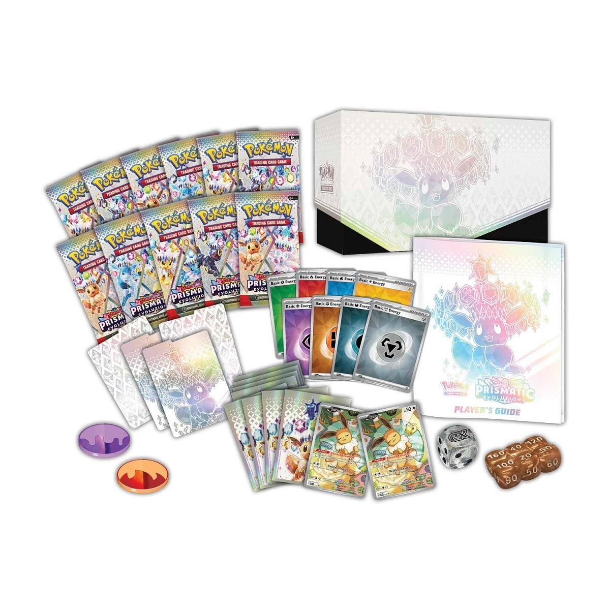Scarlet & Violet-Prismatic Evolutions Elite Trainer Box eevee