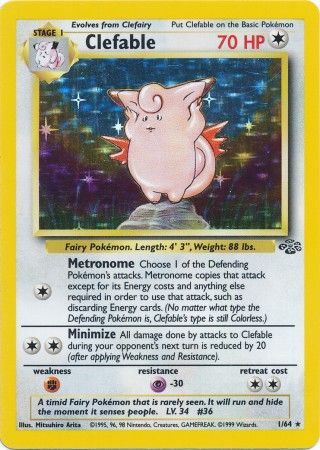 Clefable (1) - Jungle (JU)