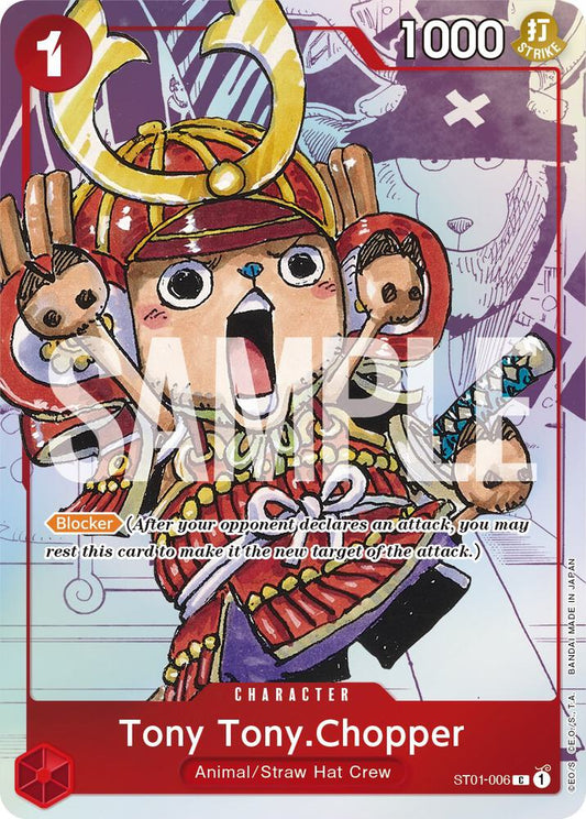 Tony Tony.Chopper - ST01-006 (Alternative Art) - One Piece Promotional Cards (OP-PR)