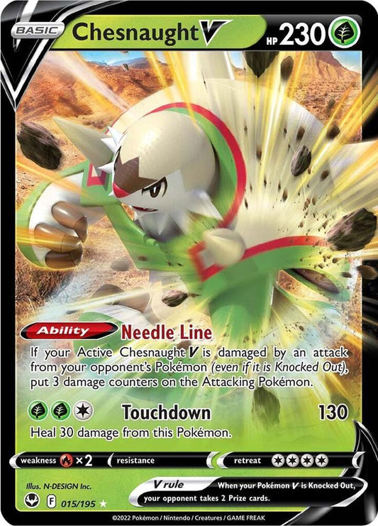 Chesnaught V - SWSH12: Tempestad Plateada (SWSH12)