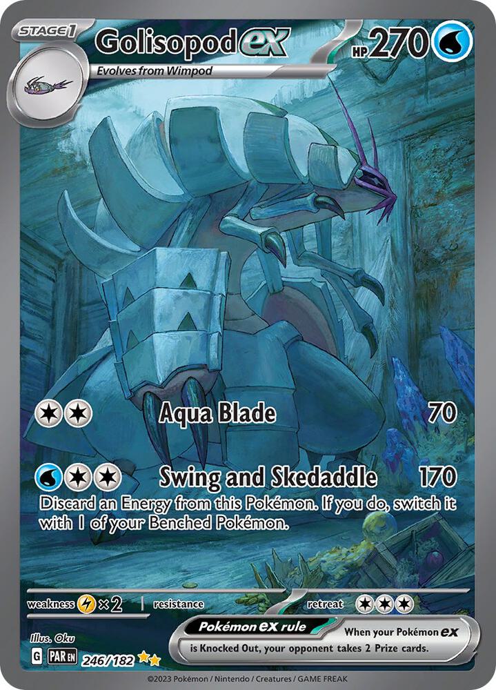 Golisopod ex - 246/182 - SV04: Paradox Rift (PAR)