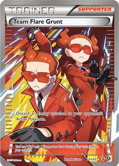 Team Flare Grunt - 73a/83 - Alternate Art Promos (PR)