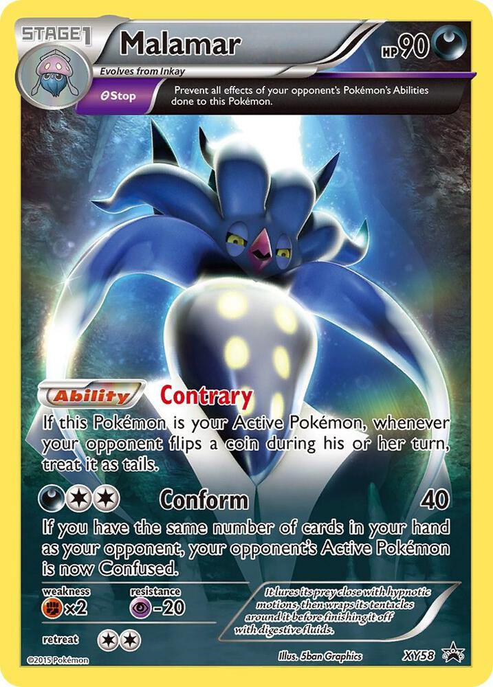 Malamar - XY58 - XY Promos (PR)