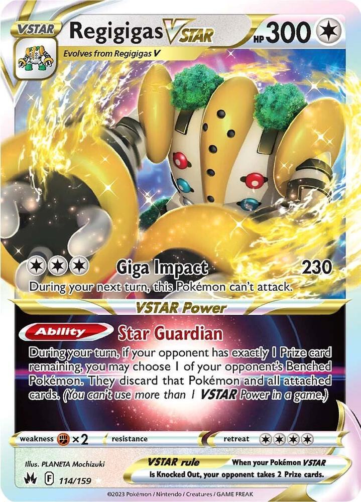 Regigigas VSTAR - Crown Zenith (CRZ)