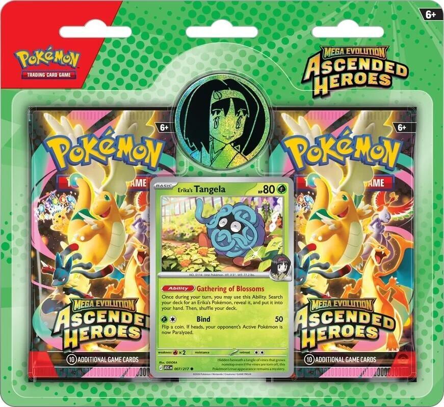 Mega Evolution: Ascended Heroes Collection - Erika (3-Tab) - ME: Ascended Heroes (ASC)