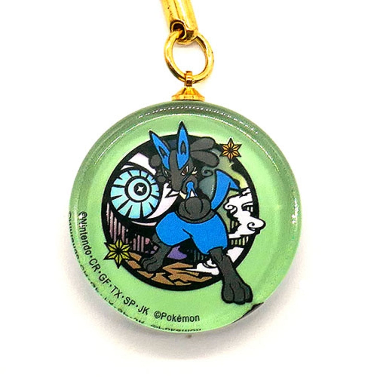 Llavero lucario acrilico pokemon center