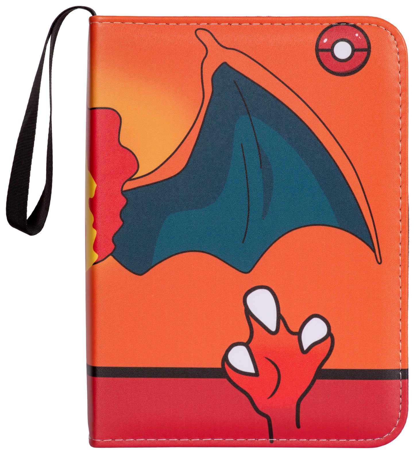 Binder de Charizard 400 cartas, ziper de cuerina